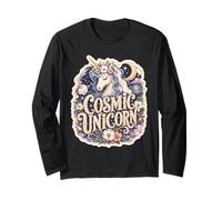 Cosmic Unicorn Licorne Étoiles Manche Longue