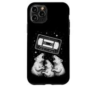 Cosmic VHS Tape with Howling Retro Rats Fantasy Coque pour iPhone 11 Pro