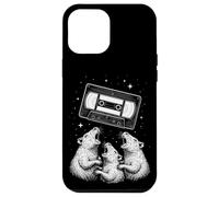 Cosmic VHS Tape with Howling Retro Rats Fantasy Coque pour iPhone 12 Pro Max