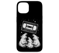 Cosmic VHS Tape with Howling Retro Rats Fantasy Coque pour iPhone 13