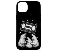 Cosmic VHS Tape with Howling Retro Rats Fantasy Coque pour iPhone 14 Plus