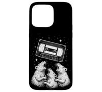Cosmic VHS Tape with Howling Retro Rats Fantasy Coque pour iPhone 15 Pro Max