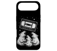 Cosmic VHS Tape with Howling Retro Rats Fantasy Coque pour iPhone Air