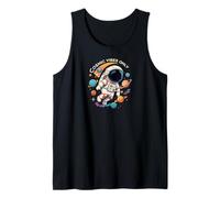 Cosmic Vibes Only Astronaut Space Planets Design Débardeur