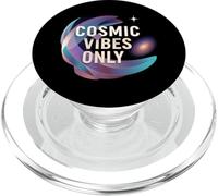 Cosmic Vibes Only Galaxy Space Universe Aesthetic PopSockets PopGrip pour MagSafe