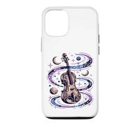 Cosmic Violon Musicien Galaxy Art Coque pour iPhone 12/12 Pro