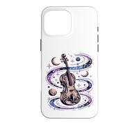 Cosmic Violon Musicien Galaxy Art Coque pour iPhone 16 Pro Max