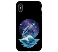 Cosmic Whale Tail Ocean, Galaxie, rêve Infini Coque pour iPhone X/XS