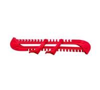 Cosmin 1 Paire de Patins à Glace Lames de Patinage Protecteur Chaussures Gardes Housses Pratiques éTui de Protection RéGlable Manchon de Lame-Rouge