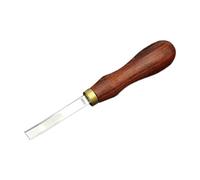 Cosmin Biseauteurs de Bord en Cuir, Outil Aminci pour L'Artisanat Du Cuir, Outils de Coupe de Biseautage de Bricolage avec Manche en Bois, Tondeuse Rouge N°8