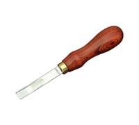 Cosmin Biseauteurs de Bord en Cuir, Outil Aminci pour L'Artisanat Du Cuir, Outils de Coupe de Biseautage de Bricolage avec Manche en Bois, Tondeuse Rouge N°10