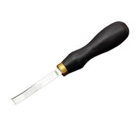 Cosmin Biseauteurs de Bord en Cuir, Outil Aminci pour L'Artisanat Du Cuir, Outils de Coupe de Biseautage de Bricolage avec Manche en Bois, Tondeuse Noir N°8
