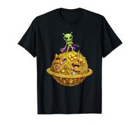 Cosmique Alien Treasure Planet Space Fantasy T-Shirt