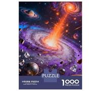 Cosmique Puzzle 1000 Pièces Univers Puzzle en Carton Qualité Premium Puzzle Adulte Difficile Puzzle Familial Vacances 70x50cm/1000pcs