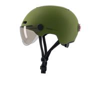 Cosmo Fusion+ - Casque avec éclairage Vélo Arrière Intelligent et Connecté - Feu Stop, Detection de Chute Automatique, Partage de trajet