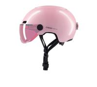 Cosmo Fusion+ - Casque avec éclairage Vélo Arrière Intelligent et Connecté - Feu Stop, Detection de Chute Automatique, Partage de trajet