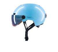 Cosmo Fusion+ - Casque avec éclairage Vélo Arrière Intelligent et Connecté - Feu Stop, Detection de Chute Automatique, Partage de trajet