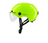 Cosmo Fusion+ - Casque avec éclairage Vélo Arrière Intelligent et Connecté - Feu Stop, Detection de Chute Automatique, Partage de trajet