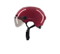 Cosmo Fusion+ - Casque avec éclairage Vélo Arrière Intelligent et Connecté - Feu Stop, Detection de Chute Automatique, Partage de trajet