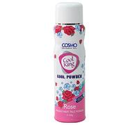 Cosmo Cool King Poudre de Talc parfumée Rose