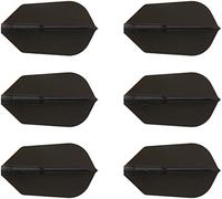 Cosmo Darts fit Flight Flight Super Slim D Black 6 Pieces