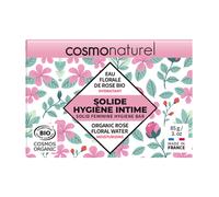 COSMO NATUREL-Nettoyant solide pour hygiène intime à l’eau florale de rose bio Cosmonaturel Hydratant - 85 g