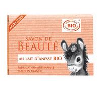 SAVON BIO DE BEAUTE AU LAIT D'ANESSE BIO - PARFUM AGRUMES - 100 G - COSMO NATUREL -