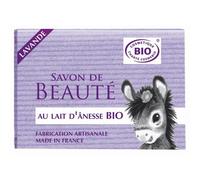 SAVON BIO DE BEAUTE AU LAIT D'ANESSE BIO - PARFUM LAVANDE - 100 G - COSMO NATUREL -