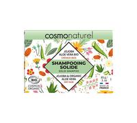 COSMO NATUREL-Shampooing solide 2 en 1 bio tous cheveux Ce’bio Aloé Vera - 85 g