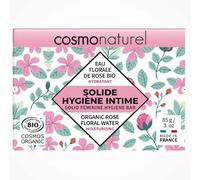Cosmo naturel Solide Hygiène Intime Eau florale rose 85g
