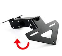 Cosmo Support de Plaque d'immatriculation Compatible avec Yamaha MT-09 2014-2016 (avec Bouton relevable)