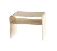 COSMO - Table d'appoint en métal beige Beige
