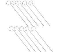 COSMOBETTY 10 Pièces Tuteurs pour Plantes Grimpantes en Fer Vert Robustes et Réutilisables, Support pour Jardin et Patio, pour Lierre et Autres Plantes Vivaces