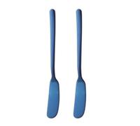 COSMOBETTY 2 Pièces Couteau à Beurre en Acier Inoxydable Résistant Rouille, Racloir à Gâteaux Multifonction Cuisine et Restaurants, Ustensile pour Tartiner Fromage et Confiture