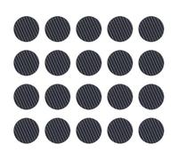 COSMOBETTY 20 Coussinets en Caoutchouc Antidérapants pour Médiators de Guitare, 20 Pièces, Augmentation Friction, Accessoires pour Guitares Électriques et Acoustiques
