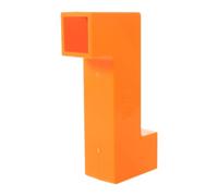 COSMOBETTY Appareil de Démonstration Scolaire Périscope en Plastique Orange, Facile à Monter et Démonter, pour Laboratoire Éducatif et Expériences Scientifiques