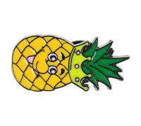 COSMOBETTY Broche Ananas, Ensemble de Pins en Émail, Alliage Jaune, Décorative et Légère, pour Chapeaux et Paquet, Pineapple Shirt Day, Femmes