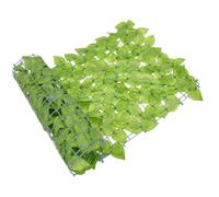 COSMOBETTY Clôture Végétale Simulée en Plastique Vert, Résistante la Décoloration, pour Décoration Extérieure et Mur Végétal Artificiel Réaliste