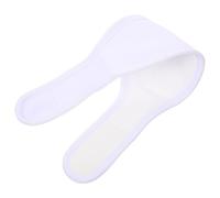 COSMOBETTY Compresse Design Ergonomique Confortable à L'huile Cervicale en Tissu Blanc et Soin Pack Réutilisable pour Détente du Cou