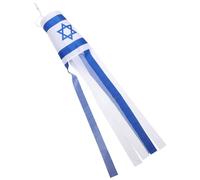 COSMOBETTY Drapeau Décoratif D'israël pour Extérieur, Tissu Réutilisable Facile à Transporter Texture Délicate, pour Décoration de Jardin et Fêtes en Plein Air