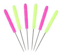 COSMOBETTY Ensemble de 6 Aiguilles à Sucre en Acier Inoxydable pour Décoration de Biscuits et Glaçage Royal, Outil Multifonction pour Pâtisserie et Biscuits Décorés Couleur Aléatoire