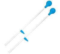 COSMOBETTY Lot de 2 Tubes d'alimentation en Silicone Souple pour Coraux D'aquarium, Accessoires Pratiques Anti-Fuite, pour Apporter la Nourriture aux Coraux Marins en Eau de Mer, Entretien