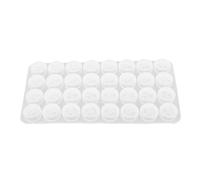 COSMOBETTY Mini Moule pour Pièces D’échecs Chinoises en Silicone Blanc