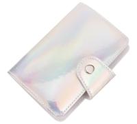 COSMOBETTY Niche à Plaques de Stamping pour Ongles Rangement Pratique et Protection pour Cartes de Nail Art et Templates Géométriques Fermeture à Pression et Format Compact