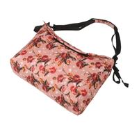COSMOBETTY Paquet de Rangement avec Compartiments Multiples Marron pour Fauteuil Roulant en Polyester et Sangles Larges Renforcées, Courses et Sorties en Communauté