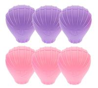COSMOBETTY Protège-pinceaux Couverture pour Pinceau à Fond de Teint 6 Pièces de Maquillage en Silicone Prolonge la Durée de Vie des Pinceaux Facile à Ranger