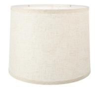 COSMOBETTY Replacement Lampshade Linen Round Lampshade for Table Lamp Floor Light Round Shape Easy Installation for Living Room and Bedroom