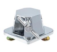 COSMOBETTY Support de Tom en Alliage Argenté, Base Solide et Facile à Nettoyer, Accessoire pour Batterie et Percussions, Remplacement Simple et Solide