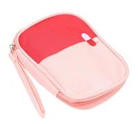 COSMOBETTY Trousse de Secours Portable Résistante à L'usure en Tissu Oxford Rose en Paquet à Dos pour Remède et Premiers Soins, pour Randonnées et Voyages