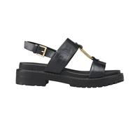 Cosmoparis - Sandales Plates à Brides Noires - Femme - Chaussures - Noir - Taille: 40 EU